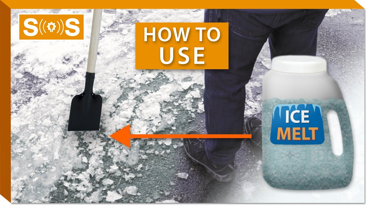 How to Use Ice Melt on Sidewalks | Spec. Sense