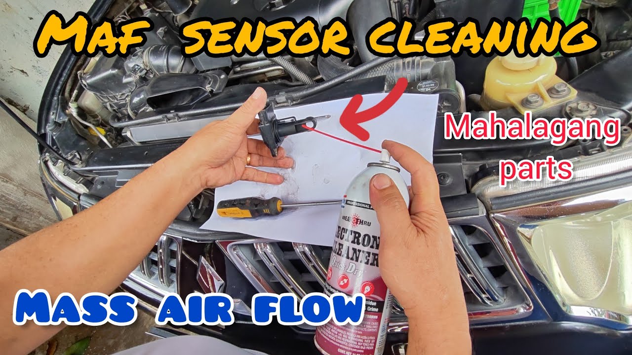 MAF Sensor cleaning Montero sport (Mass Air Flow)