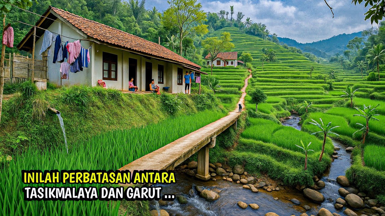 SULIT DI BANDINGKAN 😍 SUASANA PEDESAAN TASIKMALAYA - GARUT JAWA BARAT