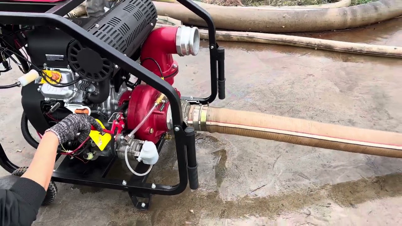 Big flow high lift motobombas gasoloneras