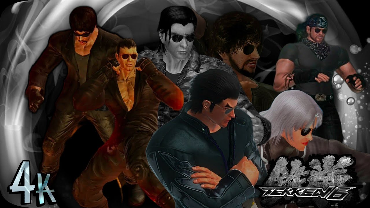 Men in Black | Team Battle | Tekken 6 Ultra Hard UHD 4K 60 FPS