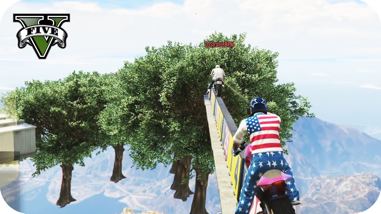LOS ARBOLES DE LA MUERTE!! | GTA V ONLINE RACE | Flow