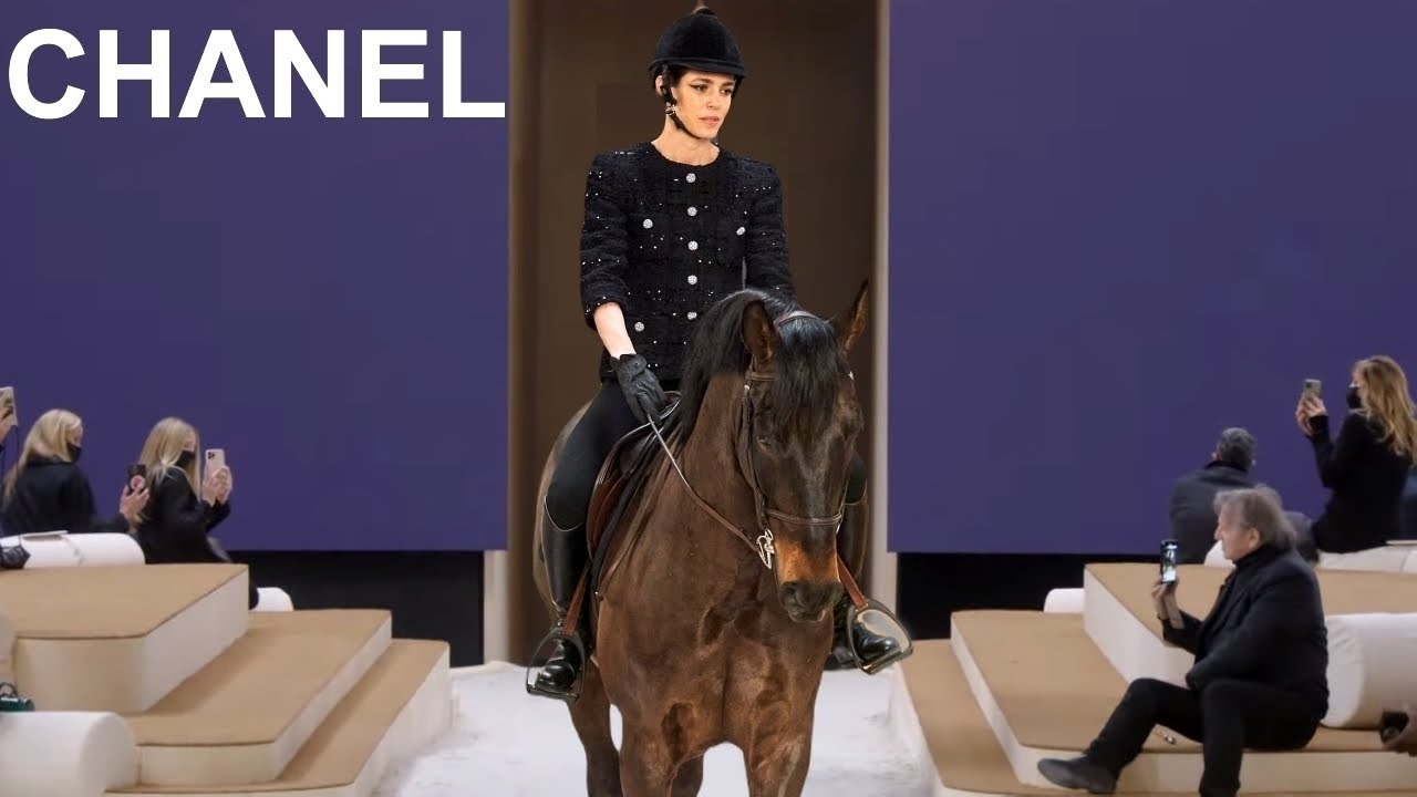 Charlotte Casiraghi Featured in CHANEL Couture SS 2022 Fashion Show