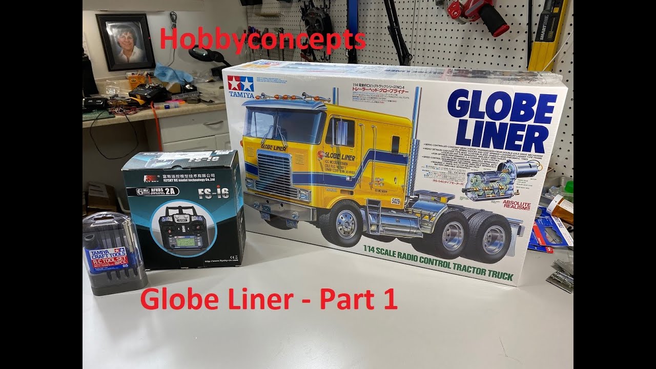1/14 Tamiya RC Globe Liner Build for Novices - Part 1