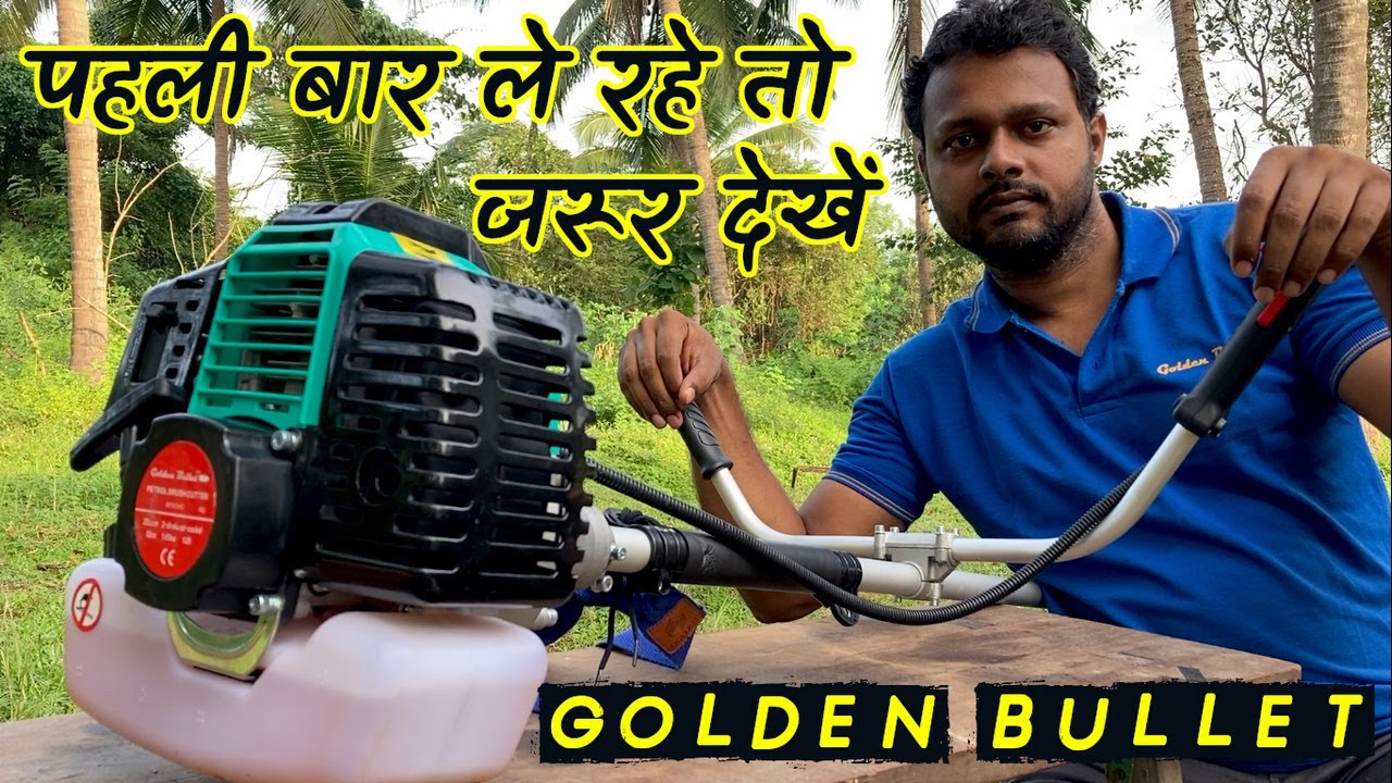Brush Cutter Detailed Information – Golden Bullet 52cc 2-Stroke Model