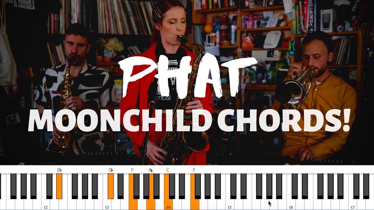 MOONCHILD THE LIST | NEO SOUL Piano Tutorial