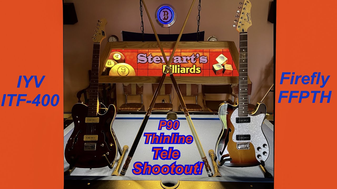 P90 Tele Thinline Shootout | IYV ITF-400 vs Firefly FFPTH