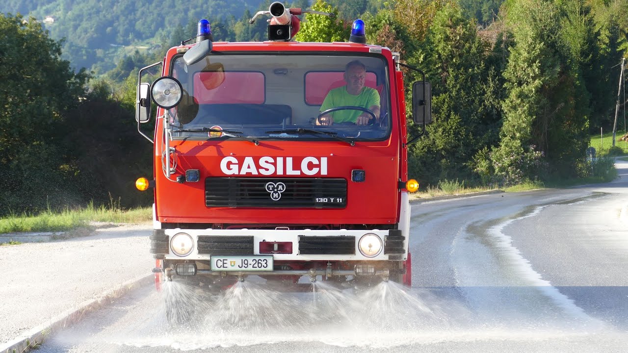 TAM 130T11 – počasna, a še vedno uporabna gasilska cisterna