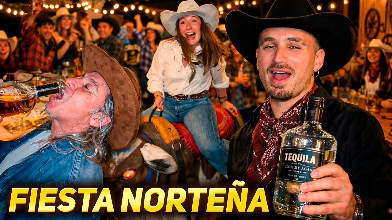 HICIMOS UNA FIESTA EN MÉXICO AL PURO ESTILO NORTEÑO 🇲🇽🤠 **se hizo un desmadre**