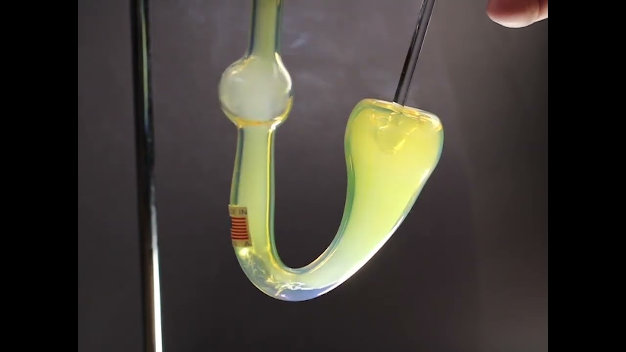 Chameleon Glass Gandalf Natural Perc Hash Bowl - Made in USA