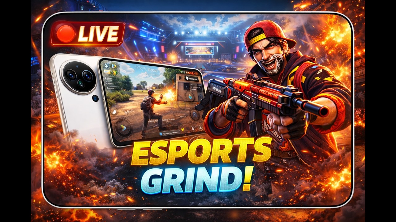 🔴 LIVE: Road to eSports 🏆 | Free Fire Max Hardcore Practice on Realme P3