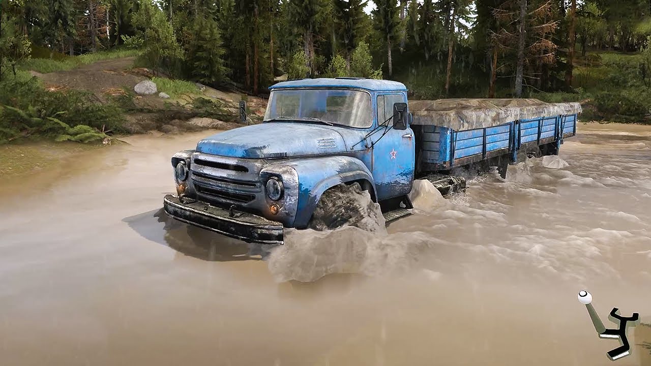 Spintires SHERP Ural Challenge - Gameplay Walkthrough Part 2