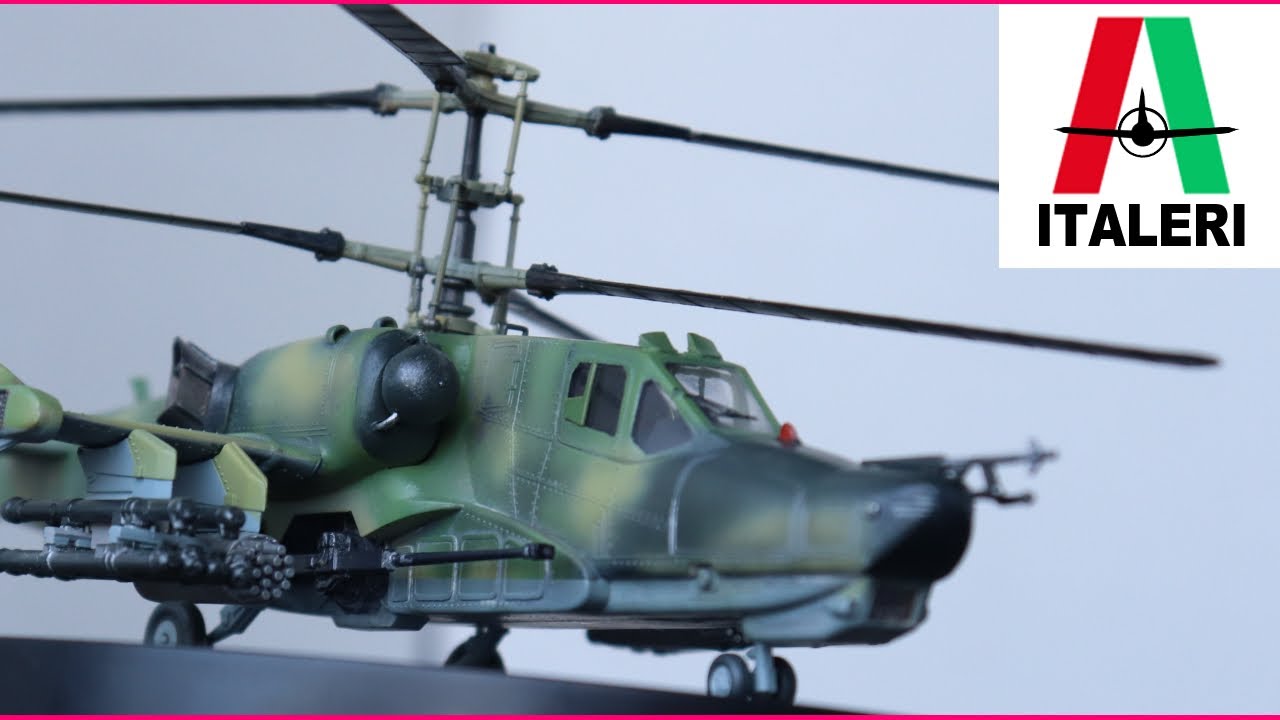 【Scale Model】  Ka-50 TAMIYA(ITALERI) 1/72 Full build