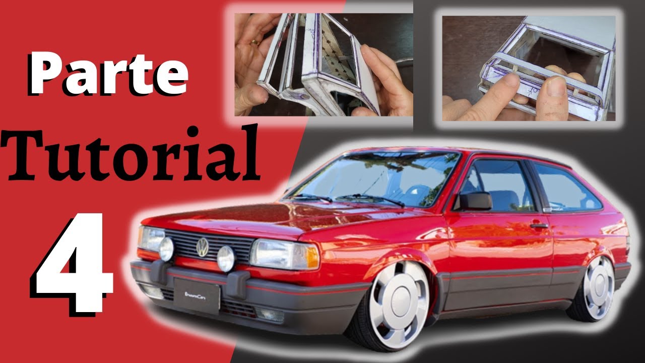 Como Fazer um GOL QUADRADO de Papel   TUTORIAL Parte 4