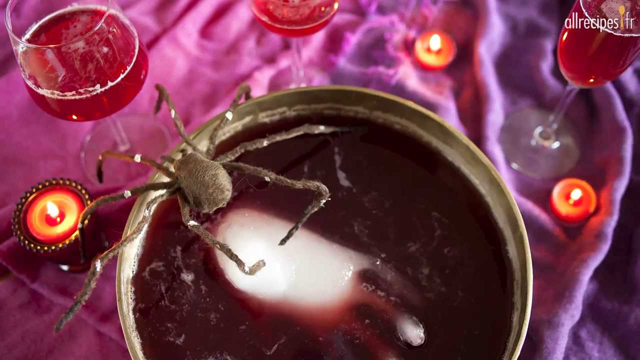 Punch ensorcelé pour Halloween
