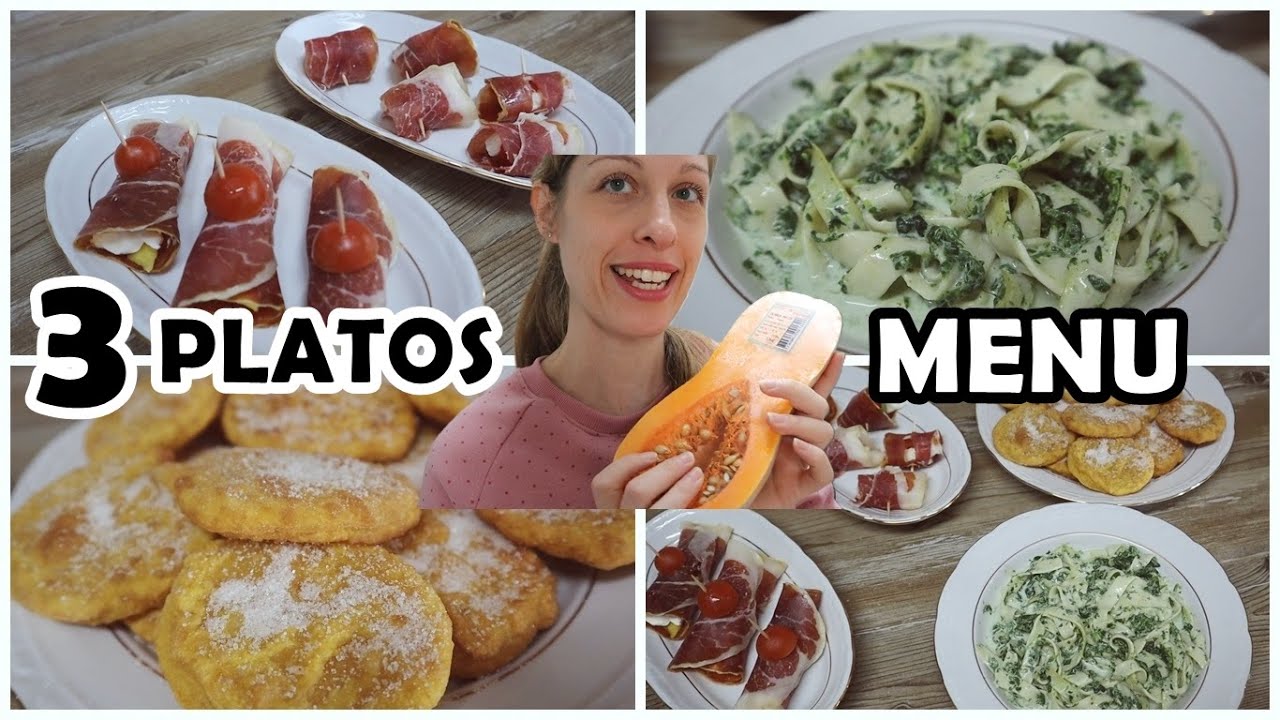 3 RECETAS FACILES Y  DELICIOSAS CON LAS QUE SORPRENDER😋