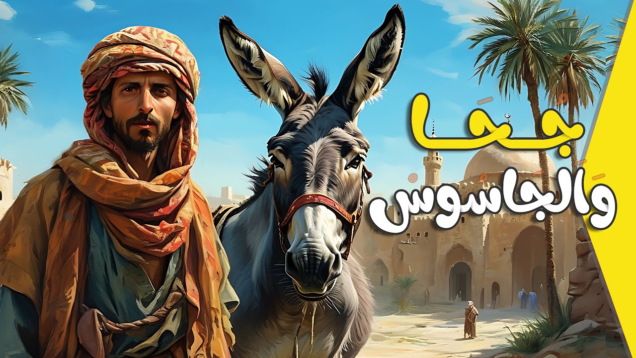 قصة جحا و الجاسوس - جحا يكشف خداع الجاسوس و كيف واجه التحديات؟
