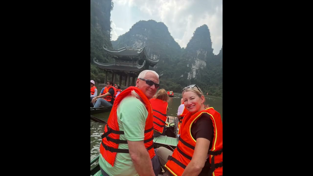 Ninh Binh tour from Hanoi Vietnam   HD 1080p