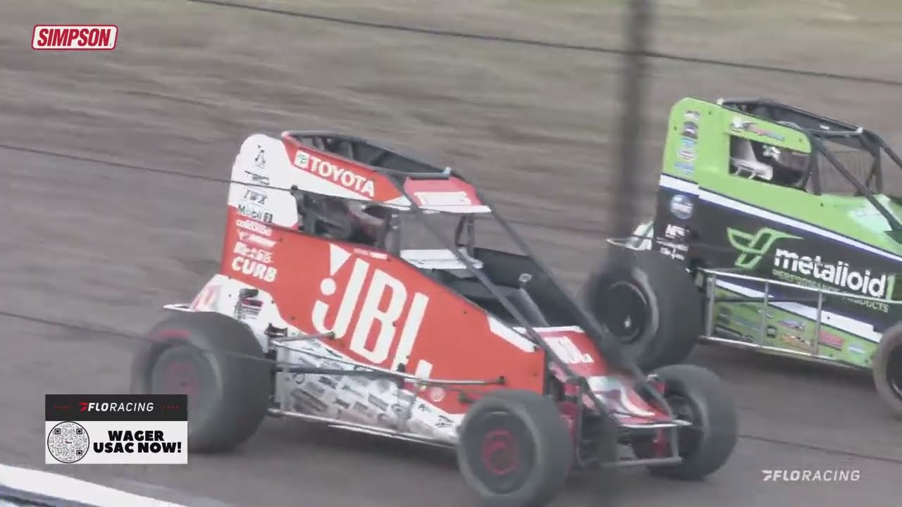 LIVE: USAC Midgets at Mitchell County Fairgrounds
