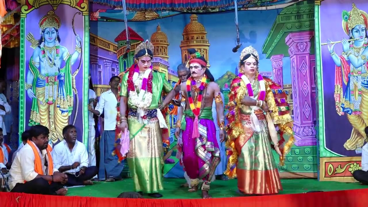 శ్రీ పోతులూరి వీర బ్రహ్మేంద్ర స్వామి వారి వీధి నాటక ప్రదర్శన - తంగడపల్లి గ్రామం, చేవెళ్ల మండలంn 03
