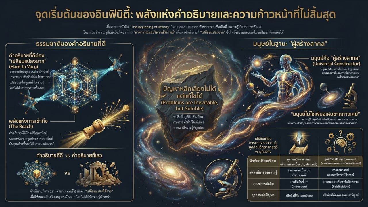 ความรู้เปลี่ยนเราจากฝุ่นผงสู่ผู้สร้าง