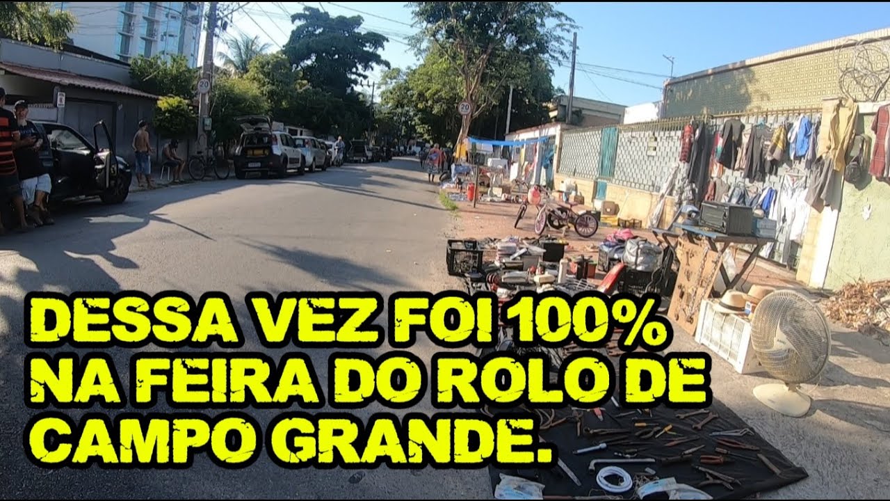 FEIRA DO ROLO DE CAMPO GRANDE... ÚLTIMA DO ANO !