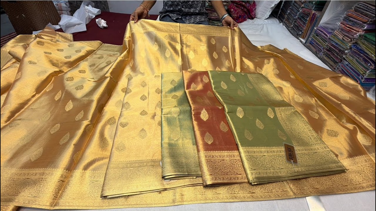 Chickpet Bangalore wholesale designer Boutique sarees||Single saree courier available