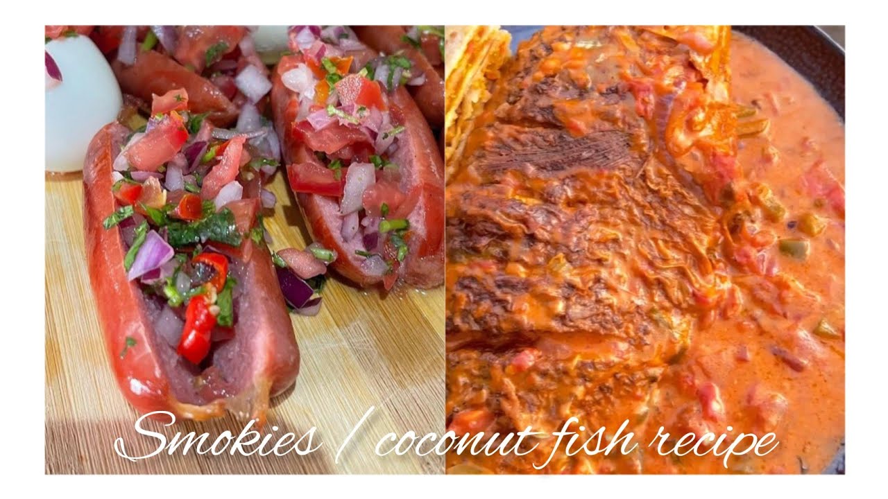 Cooking Vlog: How to cook smokies (Three different Methods)/ How to cook Coconut Fish/Kenya