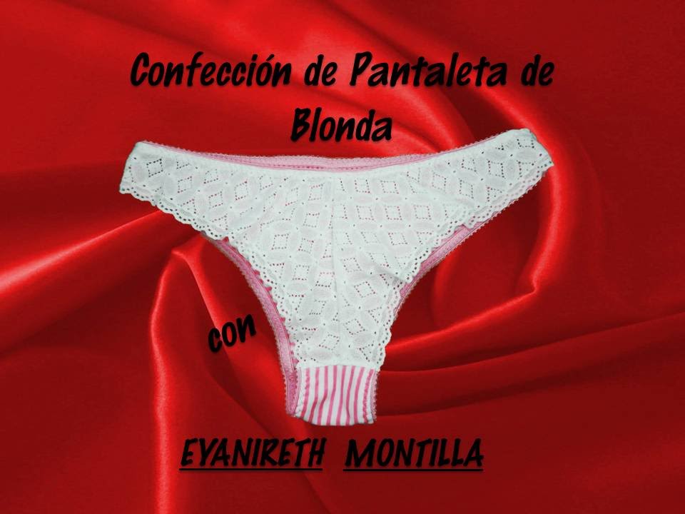 Confección Pantaleta de Blonda