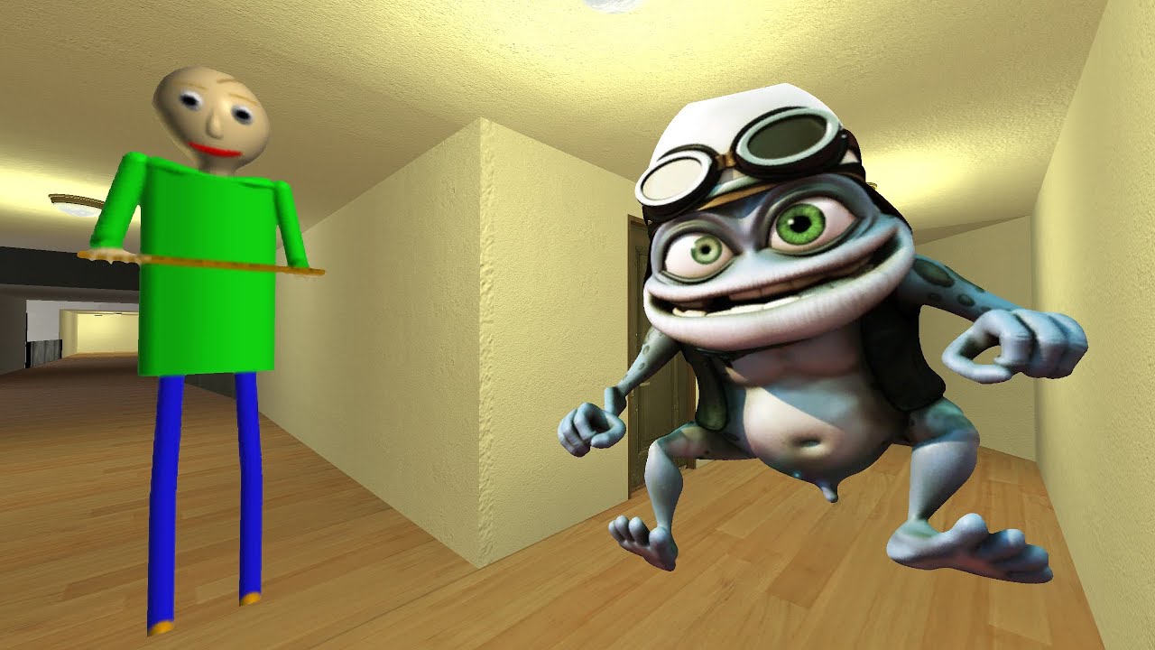 Crazy Frog And Baldi Nextbot Gmod