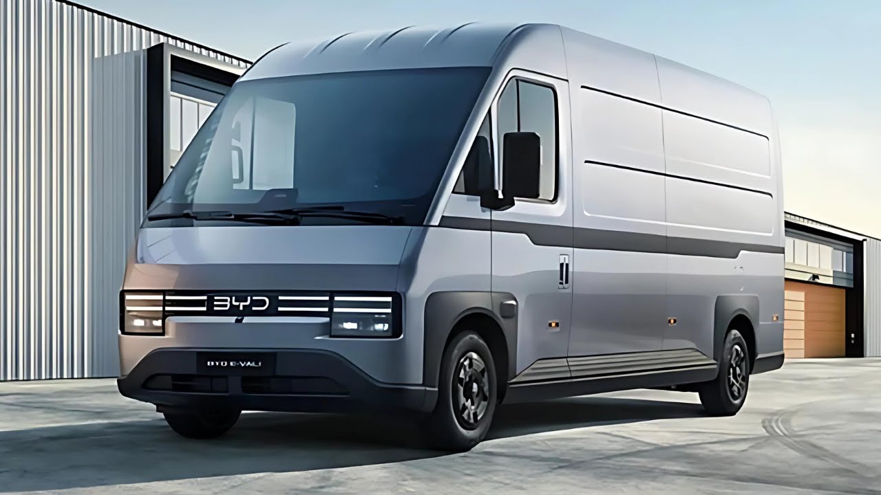 BYD has shown an inexpensive electric cargo truck for Europe