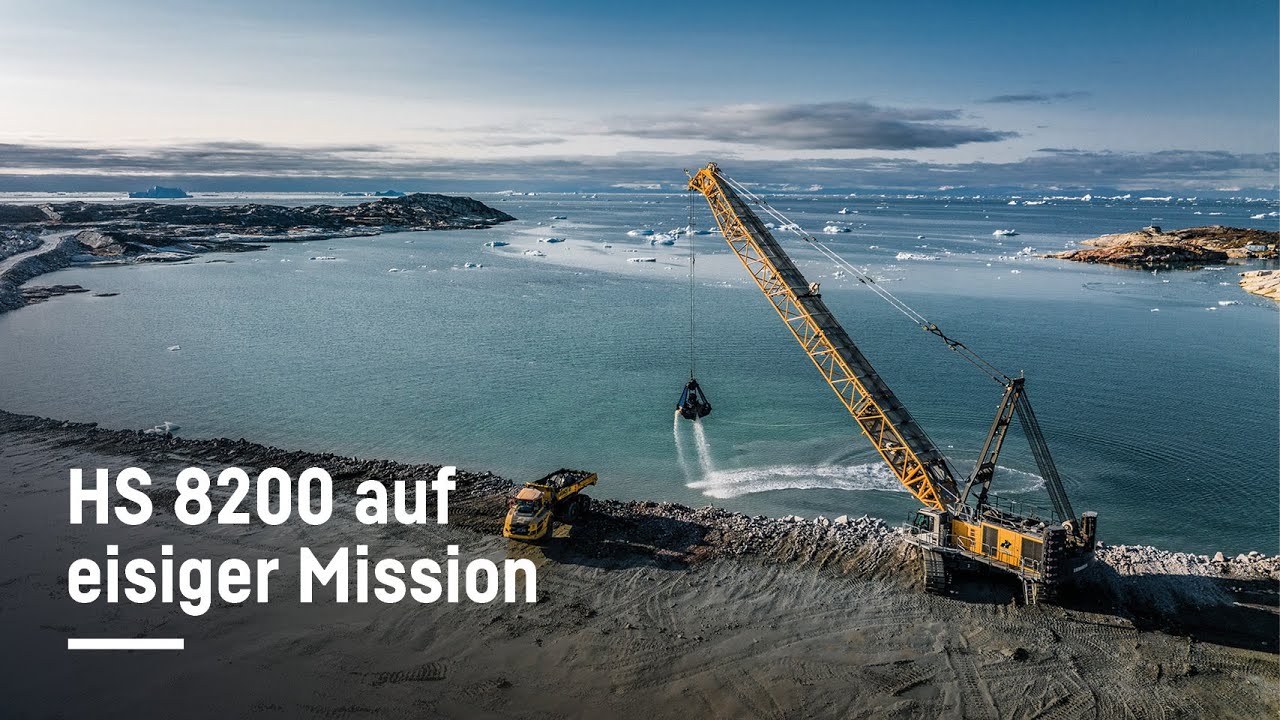HS 8200 auf eisiger Mission | Liebherr