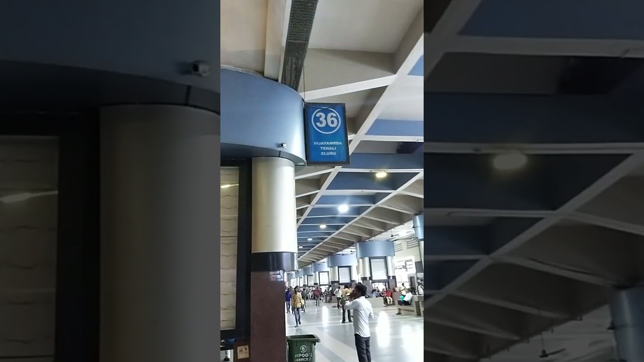 MGBS Platform Number 36 Vijayawada Bus