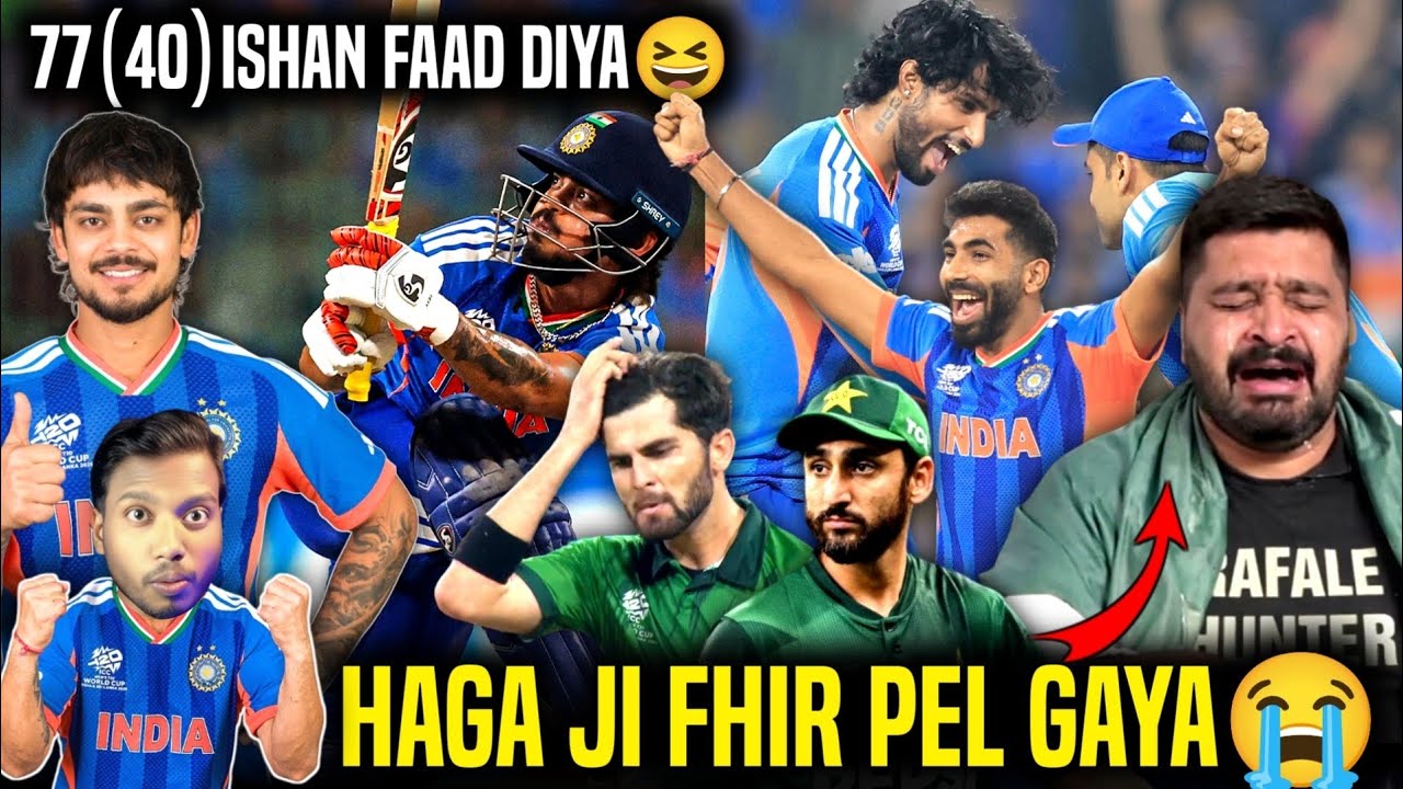 Pakistan FIR pela Gaya😀Ishan Kishan Pakistan ka new Abbu😆#India vs Pakistan#Cric bhai cricket 🏏