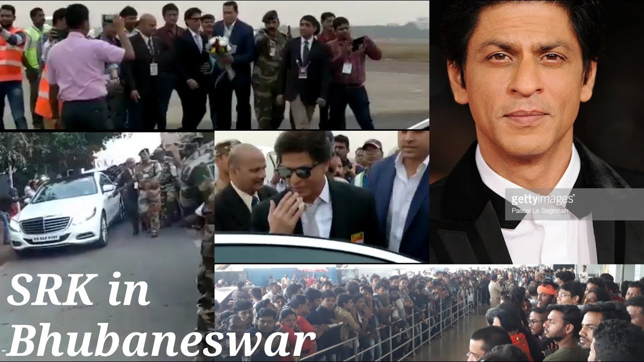 Shah Rukh khan in Bhubaneswar Odisha | SRK King khan in Bhubaneswar for hockey worldcup inaguration.