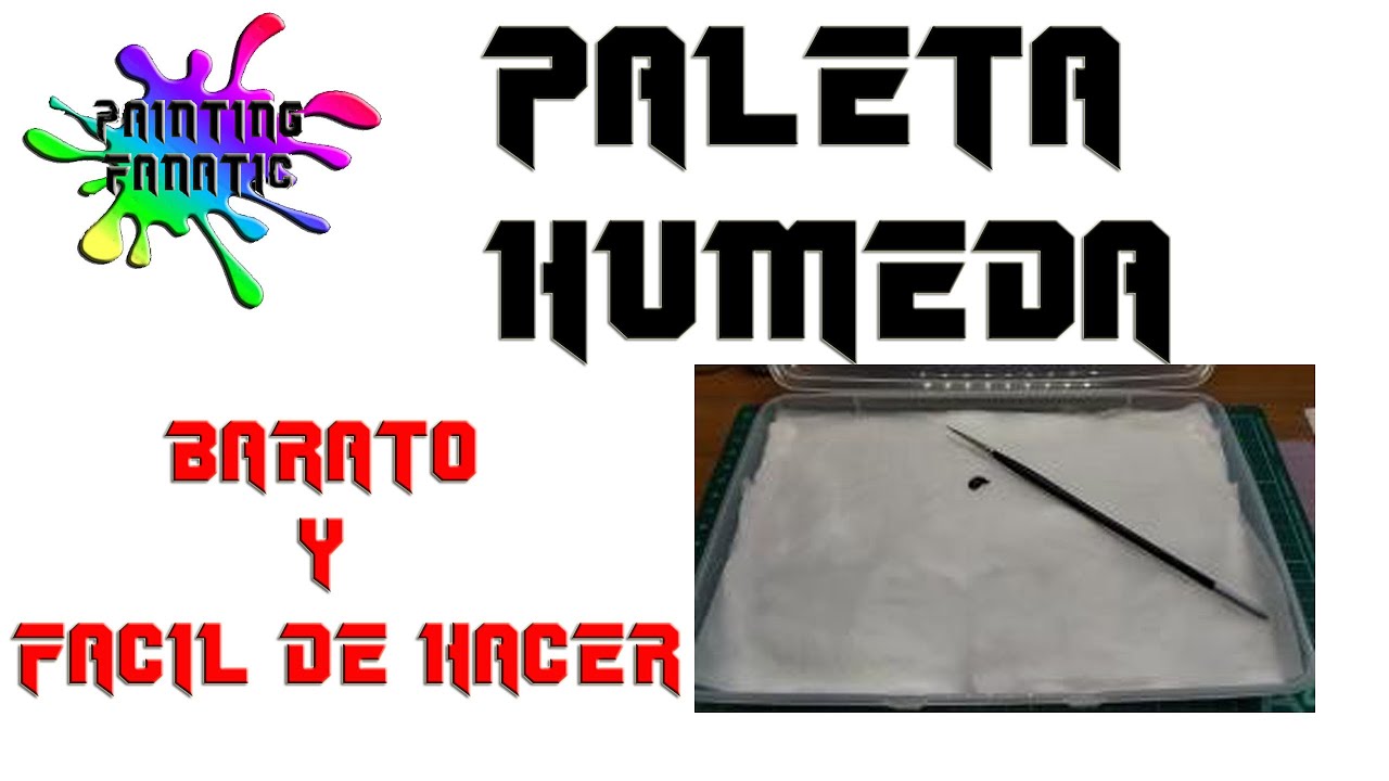 COMO HACER UNA PALETA HUMEDA - BARATO Y FÁCIL