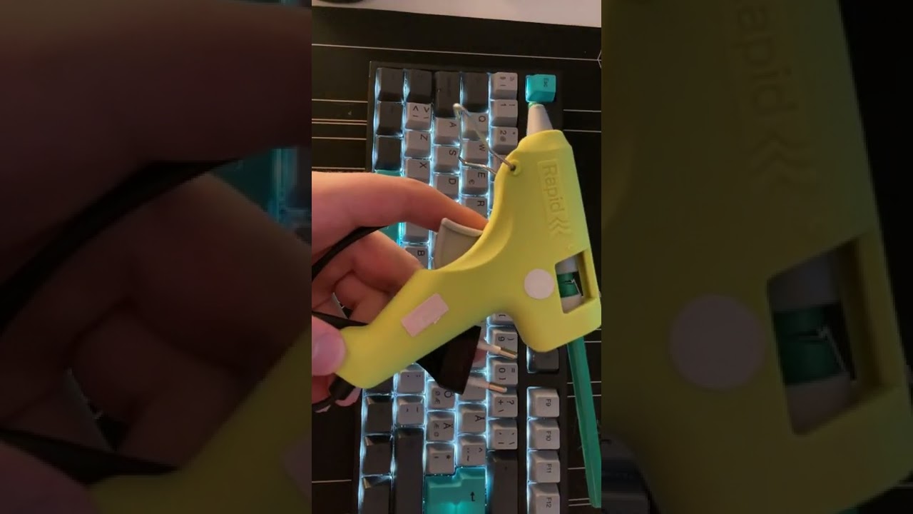 How to type p: Icky sticky edition