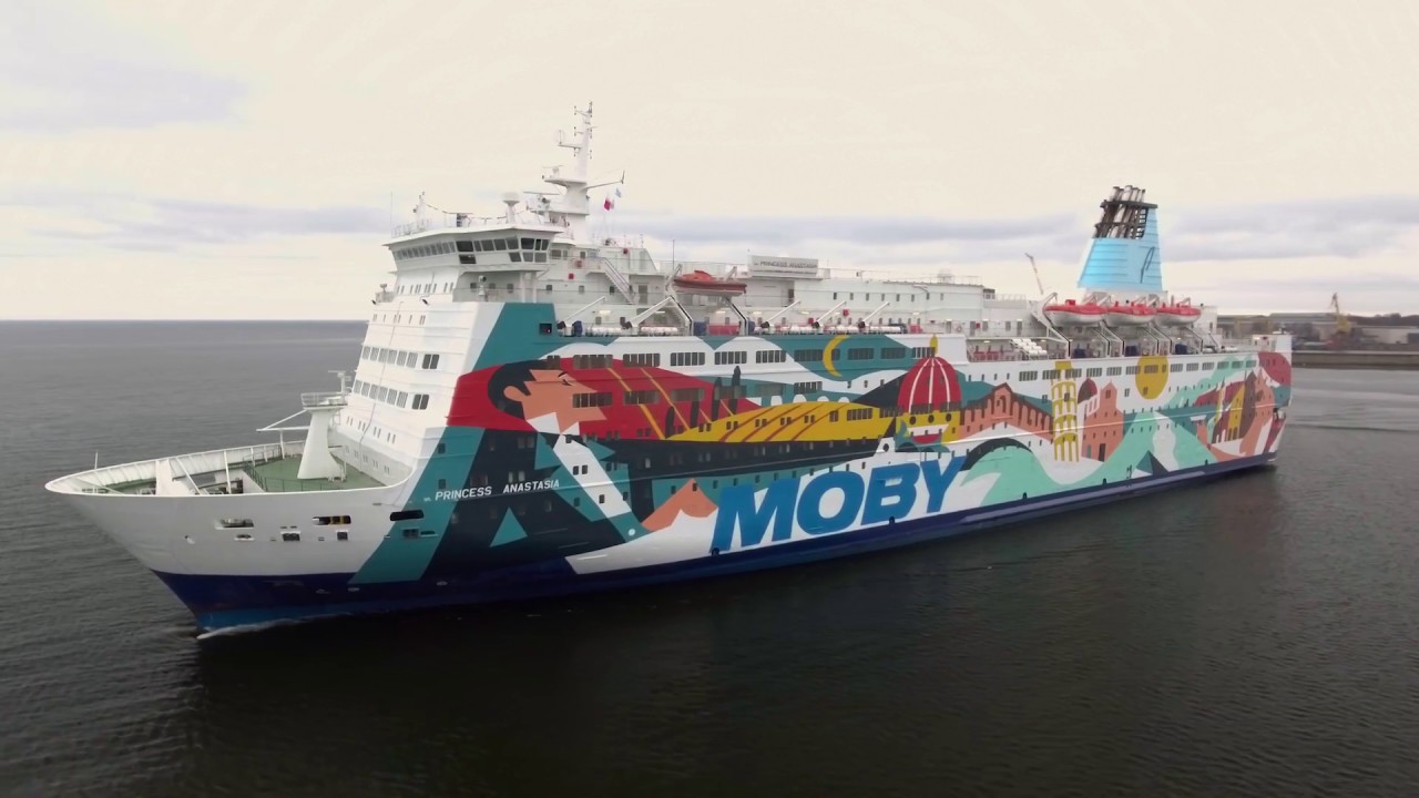 PRINCESS ANASTASIA vessel CHANGES IT`S APPEARANCE at BLRT REPAIR YARDS