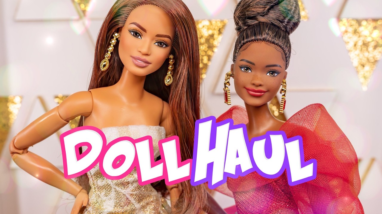 Holiday Barbie & Ken 2025 | 80th Anniversary Barbie | Doctor Who | Doll Haul