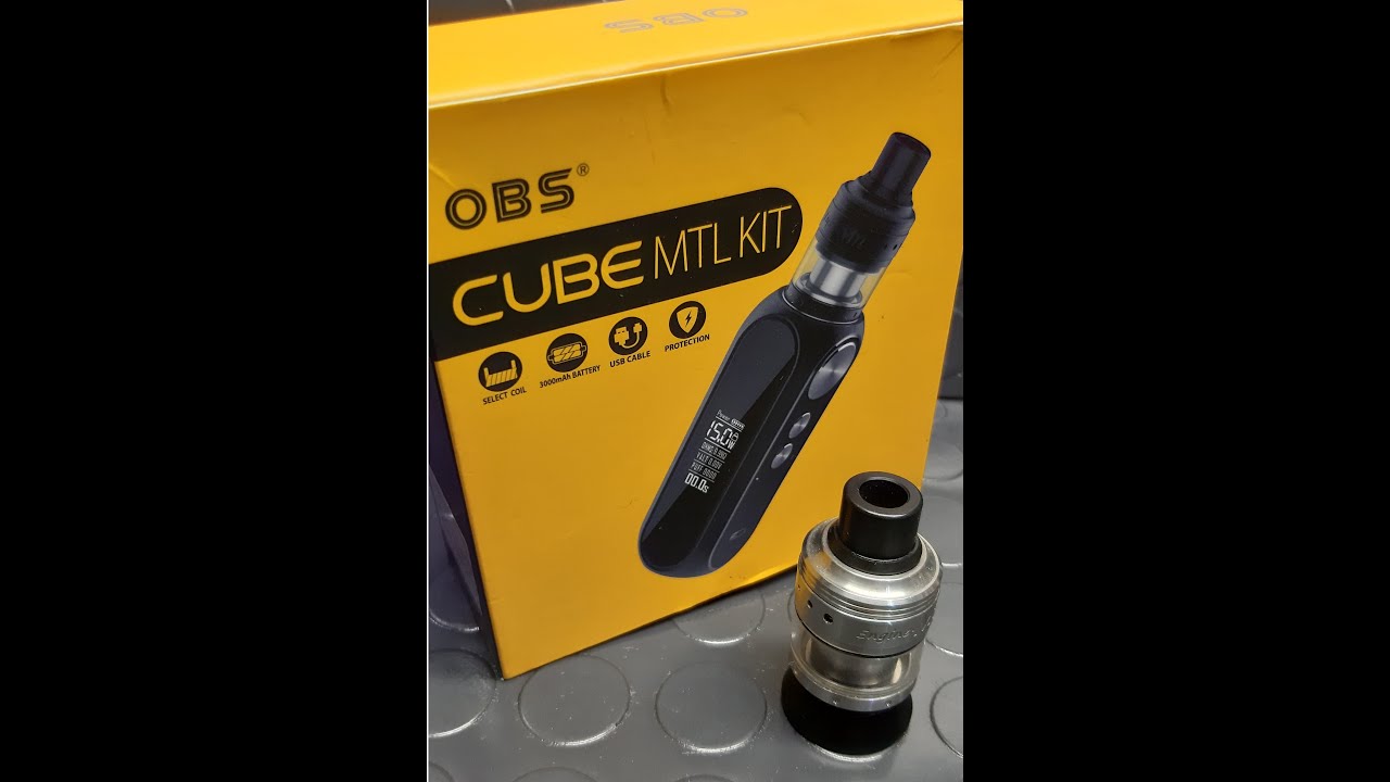 OBS - Engine MTL RTA - Coil & Wick