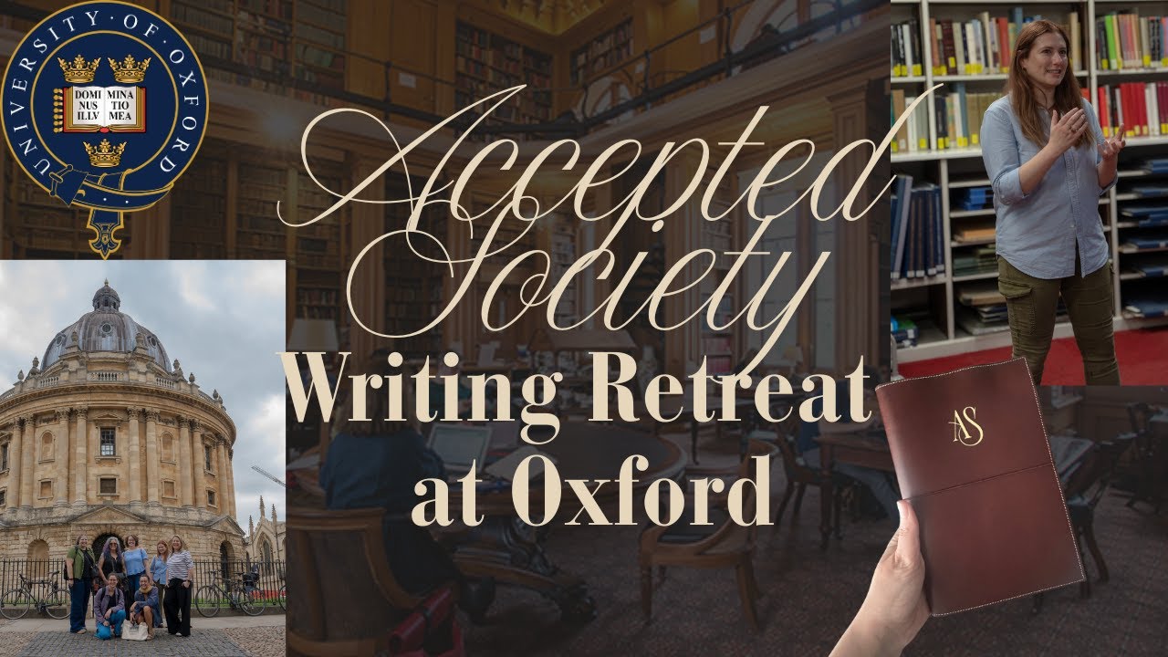 Dissertation Diaries ep. 10 Accepted Society Writing Retreat in Oxford