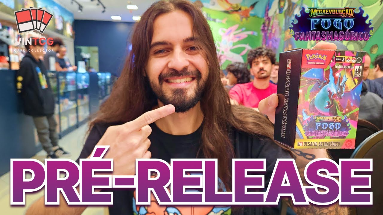 JOGUEI O PRÉ-RELEASE DE FOGO FANTASAGÓRICO NA EPIC GAME! | POKÉMON TCG