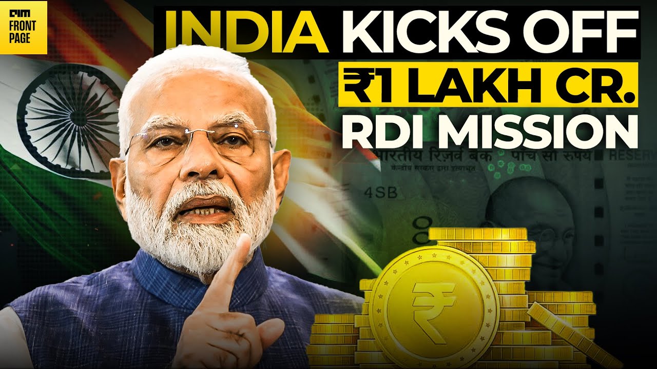 India Bets Big on DeepTech | ₹1 Lakh Crore RDI Scheme Launched at ESTIC 2025