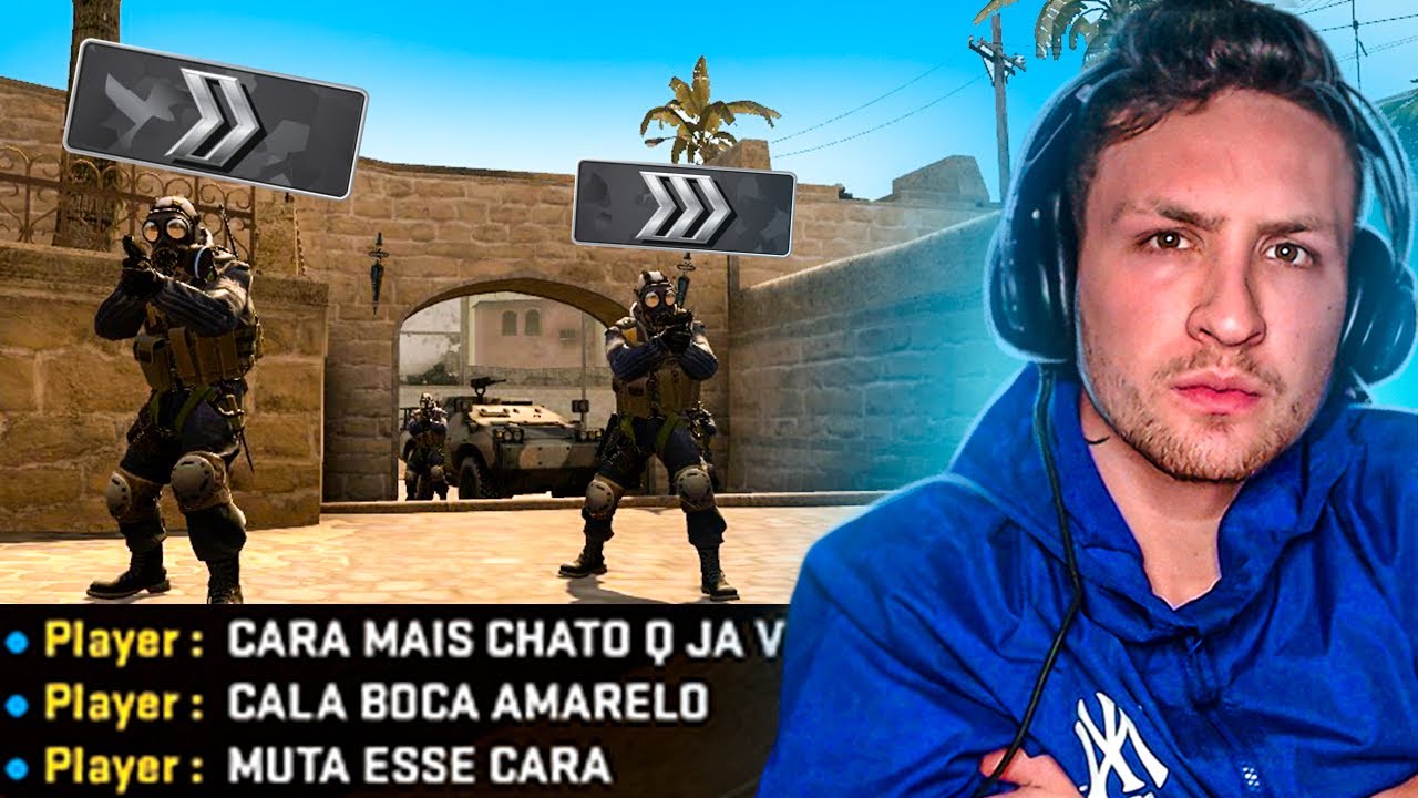 FINGINDO SER TÓXICO E RUIM NO PRATA! (tiltaram demais)
