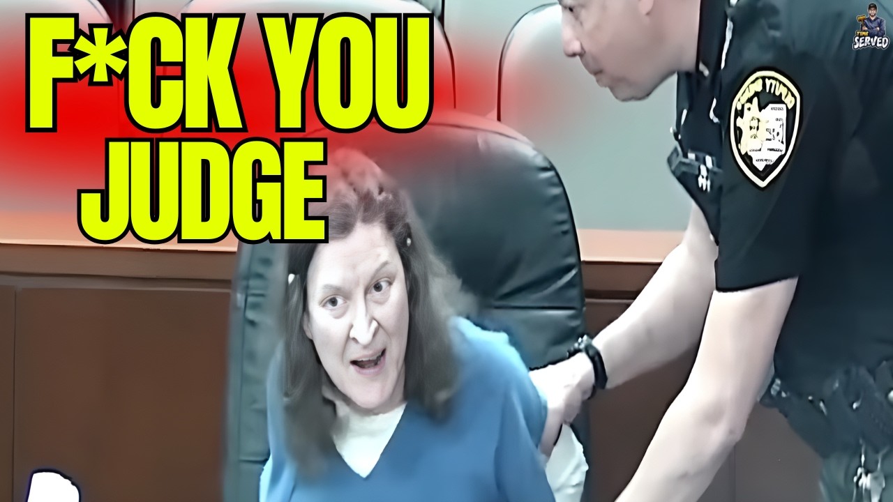 Defendant SNAPS on Judge--8 Minutes of Court Chaos