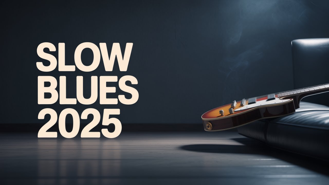 🔴 Top 20 Slow Blues Instrumentals 2025  Ambient Blues - Deep Guitar & Sax for Relaxation