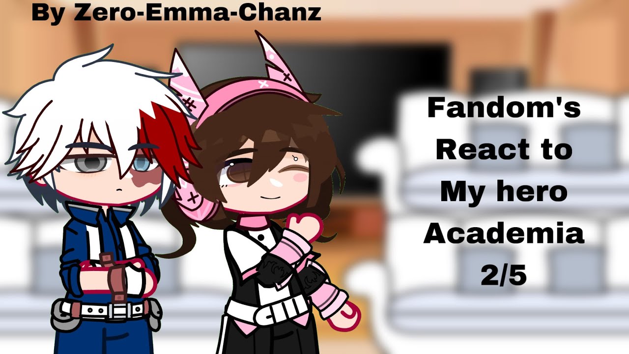 〈 FANDOM'S REACT TO MY HERO ACADEMIA 〉 — 【 2/5 — Shoto Todoroki & Ochaco Uraraka 】