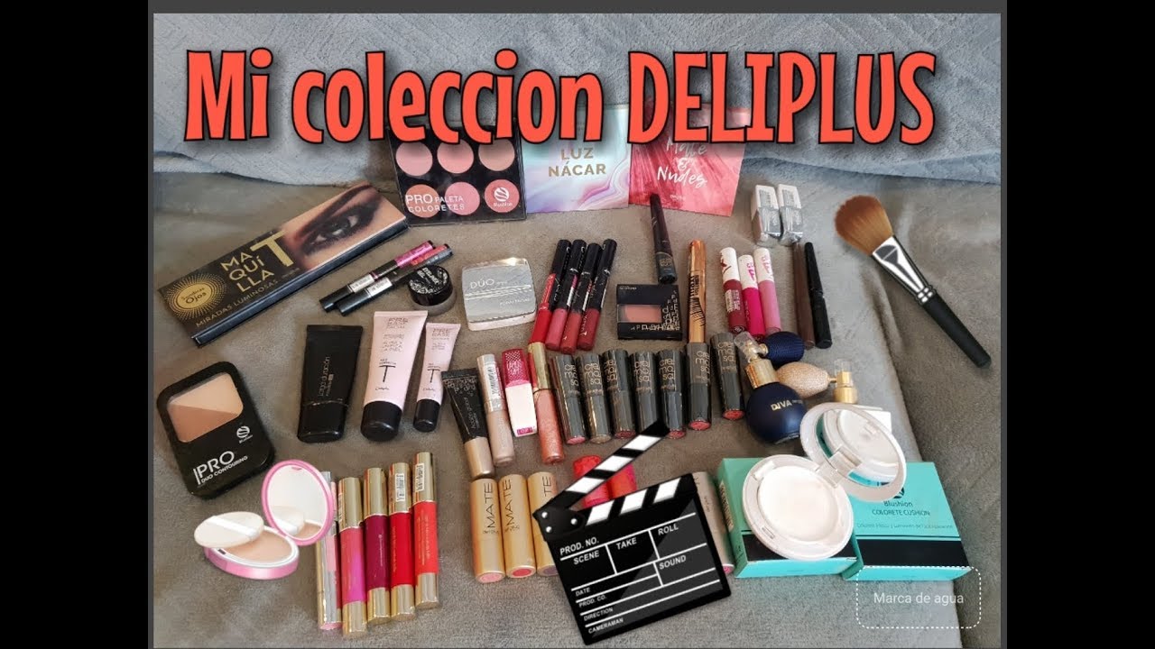 ✅COLECCION DE MAQUILLAJE DELIPLUS  💄💄🙈🙊