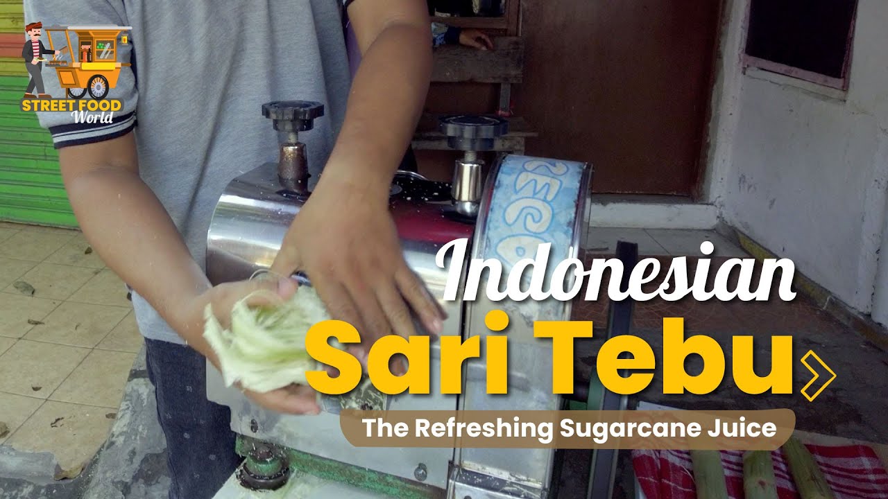 Sari Tebu – The Most Refreshing Sugarcane Juice