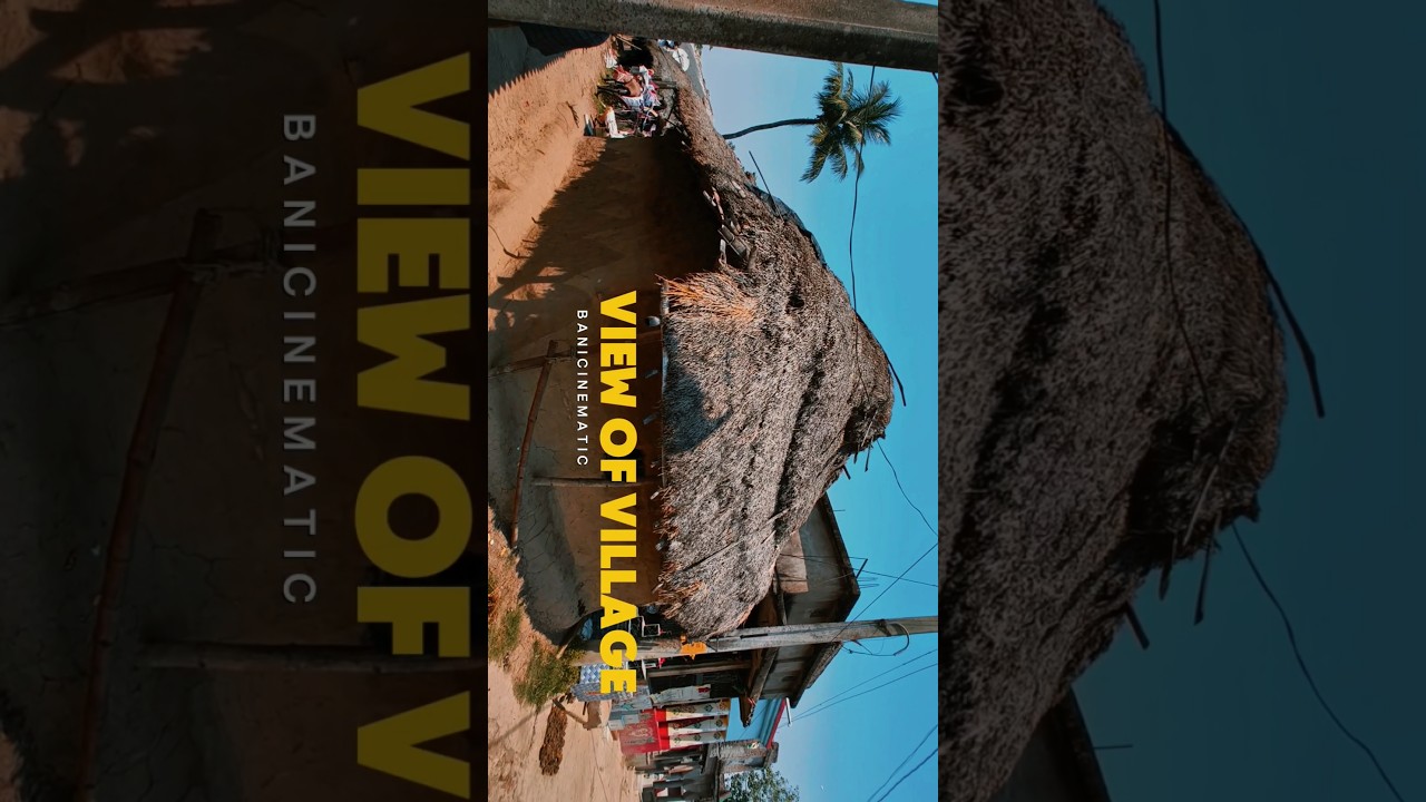 Cinematic Video📽️| How To Capcut Video || Editing Village view #shorts #capcut #cinematic #ytshorts